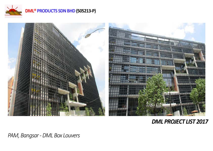 DML Sun Louver | Steel & Aluminium Box Louvers